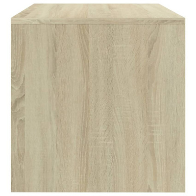 vidaXL Szafka pod TV, dąb sonoma, 80x40x40 cm, materiał drewnopochodny