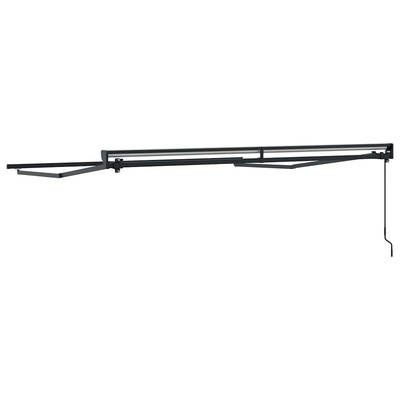 Rama markizy Z regulacją Antracyt 3 x 2,5 m Stal