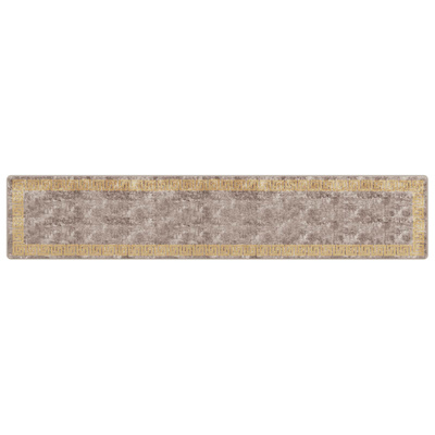 Chodnik dywanowy MARSA Szary 80 x 400 cm Poliester i PVC