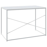 vidaXL Biurko komputerowe, białe 110x60x70 cm, materiał drewnopochodny