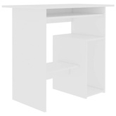 vidaXL Biurko, białe, 80x45x74 cm, materiał drewnopochodny