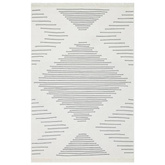 vidaXL Dywanik, ciemnoszary, 160x230 cm, bawełniany