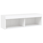 5-częściowy zestaw mebli TV z LED, biały