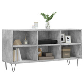 Szafka pod TV, szarość betonu, 103,5x30x50 cm vidaXL