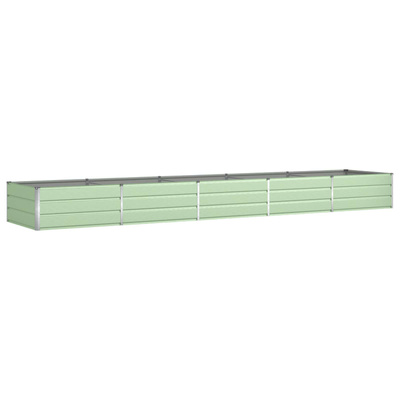 Donica Pastelowa Zieleń 480 x 100 x 45 cm Stal Galwanizowana