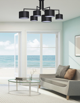 Lampa sufitowa K-4321 z serii SIMONE BLACK KAJA