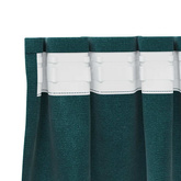 Zasłony zaciemniające 2 pcs Ciemna zieleń 140 x 245 cm Aksamit