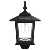 Lampa Montażowa na Ścianie 2 szt. Czarny 19 x 14 x 25 cm