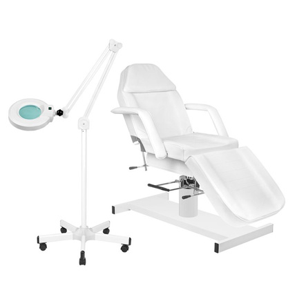 Zestaw fotel 210 + lampa lupa led S5 102060