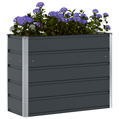 Donica Antracyt 100 x 40 x 75 cm Stal