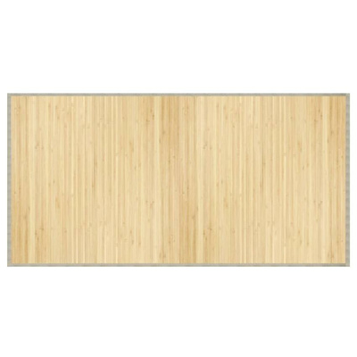 vidaXL Dywan prostokątny, jasny naturalny, 100x200 cm, bambusowy