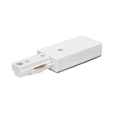 Łącznik zasilający szyny MEVA PRO Power Feeder White, biały EDO777512 EDO Solutions