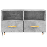 vidaXL Szafka pod TV, szarość betonu, 80x36x50 cm wariant 4