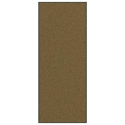 Dywanik wejściowy Brązowy i czarny 120 x 300 cm Poliamid i PVC