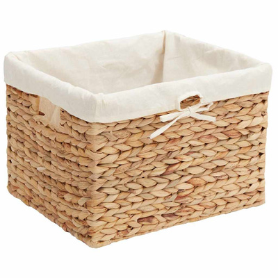 Kosze do przechowywania 3 pcs Naturalny Hiacynt wodny