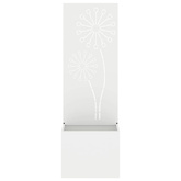 Ekran zapewniający prywatność w ogrodzie Biały 50 x 150 cm