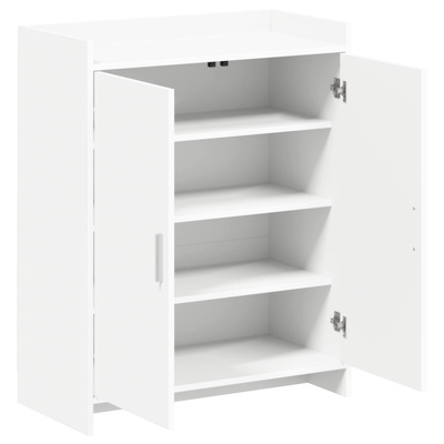 Szafka na buty Biały 73,5 x 36 x 92 cm Drewno inżynieryjne