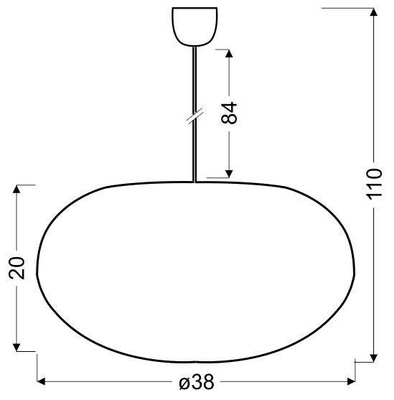 Lampa wisząca Livio z abażurem kremowa pojedyncza nad stół E27