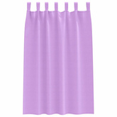 Firany blackout z kółkami 2 pcs Fioletowy 175 x 140 cm