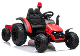 Traktor na akumulator z Przyczepą HZB-200 Światła LED MP3 Czerwony