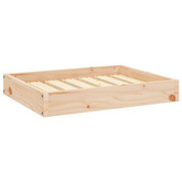 vidaXL Legowisko dla psa, 61,5x49x9 cm, lite drewno sosnowe