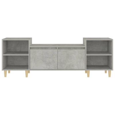 vidaXL Szafka pod TV, szarość betonu, 160x35x55 cm model standard