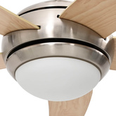 Wentylator sufitowy z lampą ? 130 cm Sonoma