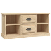 vidaXL Szafka pod TV, dąb sonoma, 99,5x35,5x48 cm