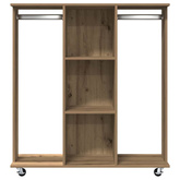 Garderoba dąb artisan 102 x 38 x 110 cm Materiał drewnopochodny