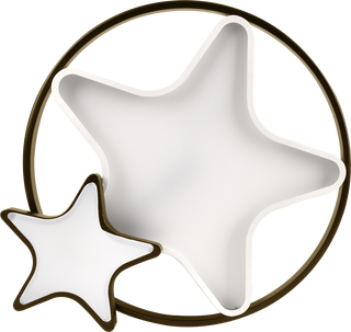 ASTRE lampa sufit. plafon brązowy+biały 36W LED 3000-6500K klosz biały z pilotem