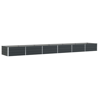 Donica Antracyt 580 x 100 x 45 cm Stal Galwanizowana
