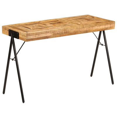vidaXL Biurko z litego drewna mango, 118 x 50 x 75 cm