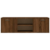 vidaXL Szafka pod TV, brązowy dąb, 120x34x37 cm