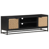 vidaXL Szafka pod TV, 120x30x40 cm, lite drewno mango wariant 5