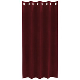 Zasłony zaciemniające 2 pcs Czerwone wino 140 x 175 cm Aksamit