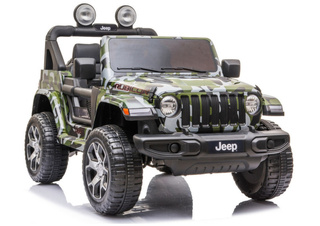 Pojazd na Akumulator Jeep Wrangler Rubicon DK-JWR555 Moro