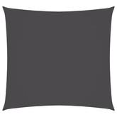 Żagiel ogrodowy, tkanina Oxford, kwadratowy, 3x3 m, antracyt