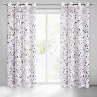 Firana Fiona biała 140x250