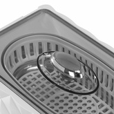 Myjka ultradźwiękowa AD-3000 poj. 0,45 L 35W Biała 148132