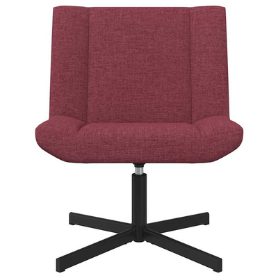 Fotel obrotowy Czerwone wino 63 x 75 x 76 cm tkanina
