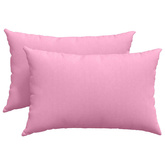 Poduszki na sofę 2 pcs Różowy 60 x 40 cm tkanina