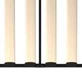 Rama leżanki, czarna, metalowa, 90 x 200 cm