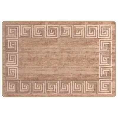Chodnik dywanowy MARSA Biały 100 x 150 cm Poliester i PVC
