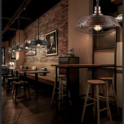 Lampa wisząca Abigali Antique, miedziany E27