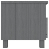 vidaXL Szafka pod TV HAMAR, ciemnoszara, 106x40x40 cm, drewno sosnowe
