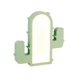 CACTUS duża lampa stołowa LED IQ KIDS zielony