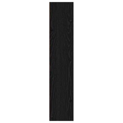 Szafka na buty z półką 2 pcs Czarny Dąb 60 x 18 x 90 cm