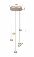 Lampa wisząca QUIBERON 5039-513