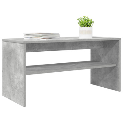 Szafka pod telewizor 80 x 35 x 40 cm Betonowy szary