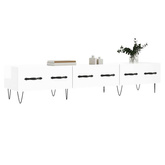 vidaXL Szafka pod TV, wysoki połysk, biała, 150x36x30 cm model standard